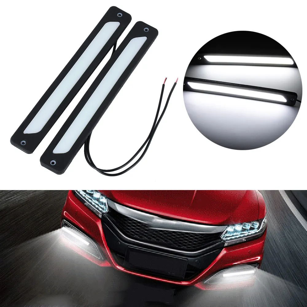 2PC White DRL LED Car Daytime Running Lights Driving Bulbs Daylight Fog Light Turn Signal Flexible Auto Jogging Light Durable
2PC White DRL LED Car Daytime Running Lights Driving Bulbs Daylight Fog Light Turn Signal Flexible Auto Jogging Light Durable