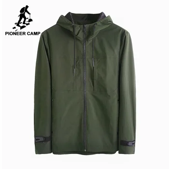 Pioneer Camp new autumn solid hooded jacket men brand-clothing casual windbreaker coat male quality black army green AJK705135
Pioneer Camp new autumn solid hooded jacket men brand-clothing casual windbreaker coat male quality black army green AJK705135