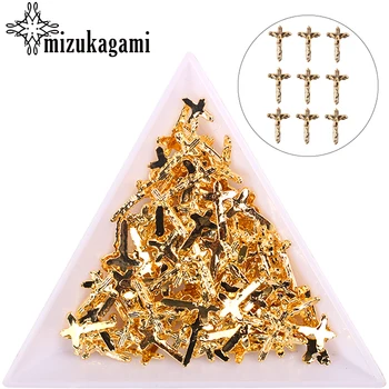 100pcs/lot Golden Zinc Alloy Metal Small Cross Shape UV Gel Art Decoration Set Beads For DIY UV Charms Jewelry Accessories
100pcs/lot Golden Zinc Alloy Metal Small Cross Shape UV Gel Art Decoration Set Beads For DIY UV Charms Jewelry Accessories