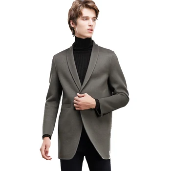 New 2017 Woolen Jacket And Coat Men Casual Windbreaker Fashion Solid Long One Breasted Coats Size M-XXL
New 2017 Woolen Jacket And Coat Men Casual Windbreaker Fashion Solid Long One Breasted Coats Size M-XXL