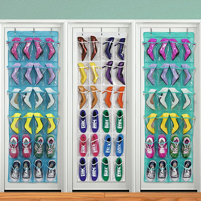 24 Pocket Home Over The Door Hanging Space Organizer Holder Footwear Storage Rack Closet Shoes Blue/Pink/White/Green Home
24 Pocket Home Over The Door Hanging Space Organizer Holder Footwear Storage Rack Closet Shoes Blue/Pink/White/Green Home