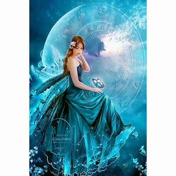 Diamond Embroidery Diamond Painting Full Square Diamond Mosaic Blue Moon Fairy Picture Of Rhinestones Home Decoration
Diamond Embroidery Diamond Painting Full Square Diamond Mosaic Blue Moon Fairy Picture Of Rhinestones Home Decoration