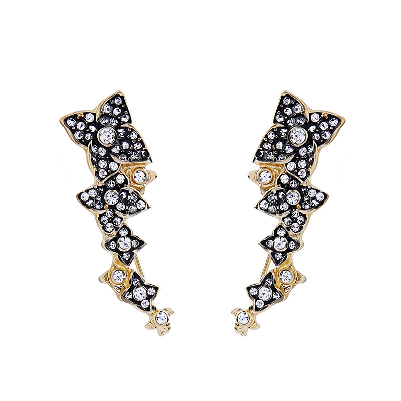 Gold Color Vintage Crystal No Ear Hole Flower Earrings For Girl Women Wedding Party Accessories Ear Cuff Clip Earrings Jewelry
Gold Color Vintage Crystal No Ear Hole Flower Earrings For Girl Women Wedding Party Accessories Ear Cuff Clip Earrings Jewelry