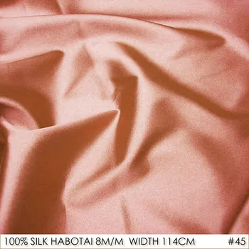 CISULI 100% Natural SILK HABOTAI 114cm width 8momme Silk Decoration Mariage Tissus Sewing fabric No.45 Coral
CISULI 100% Natural SILK HABOTAI 114cm width 8momme Silk Decoration Mariage Tissus Sewing fabric No.45 Coral