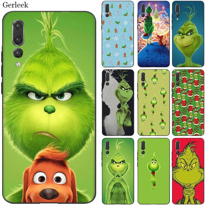Silicone Phone Case For Huawei P30 P20 P10 P8 P9 Lite Pro P Smart Cover Green Grinch Bag Shell
Silicone Phone Case For Huawei P30 P20 P10 P8 P9 Lite Pro P Smart Cover Green Grinch Bag Shell
