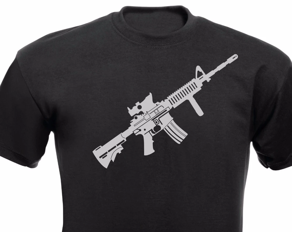 2018 Fashion Graphic design T-Shirt M4 A1 Sturmgewehr Karabiner M16 Waffe Weapon Us Armycasual Homme Tee shirt
2018 Fashion Graphic design T-Shirt M4 A1 Sturmgewehr Karabiner M16 Waffe Weapon Us Armycasual Homme Tee shirt