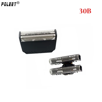 Replacement Shaver Head 30B Foil Screen + Razor Cutter for B-raun 3 Series SmartControl 4000 SyncroPro &7000 TriControl Series
Replacement Shaver Head 30B Foil Screen + Razor Cutter for B-raun 3 Series SmartControl 4000 SyncroPro &7000 TriControl Series