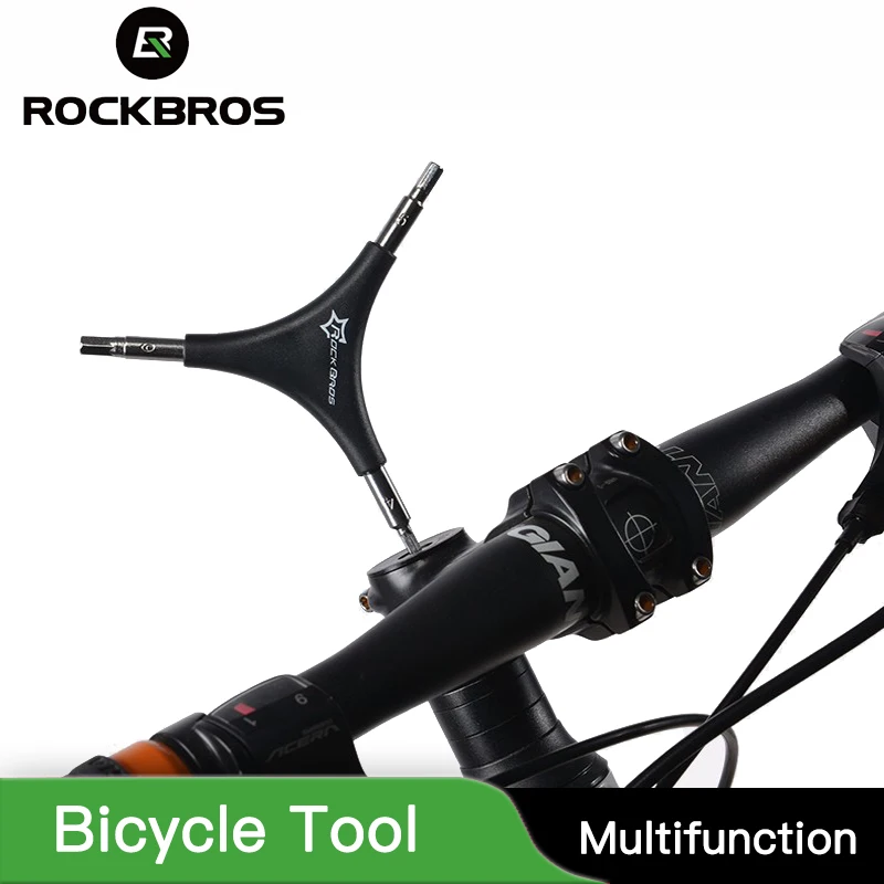 Велосипедный инструмент ROCKBROS многофункциональный треугольный гаечный ключ