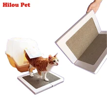 Cat Scratch Play Pad Corrugated Safe High Quality Card Board Scratcher Toy Foldable Cat Litter Corrugated Paper For Claws Care