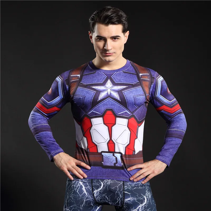 YGYKE 2017 3D Printed T Shirt Captain America Civil War Tee T-shirts Men Marvel Avengers long Sleeve Fitness Clothing Male C03
YGYKE 2017 3D Printed T Shirt Captain America Civil War Tee T-shirts Men Marvel Avengers long Sleeve Fitness Clothing Male C03