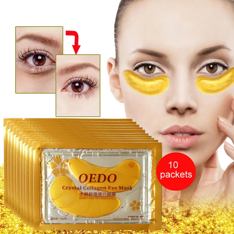 5/10pair Eyes Skin Care Crystal Collagen Eye Patch Serum Gold Moist And Nourish Eyes Serum Anti-aging Whitening Dark Circles
5/10pair Eyes Skin Care Crystal Collagen Eye Patch Serum Gold Moist And Nourish Eyes Serum Anti-aging Whitening Dark Circles