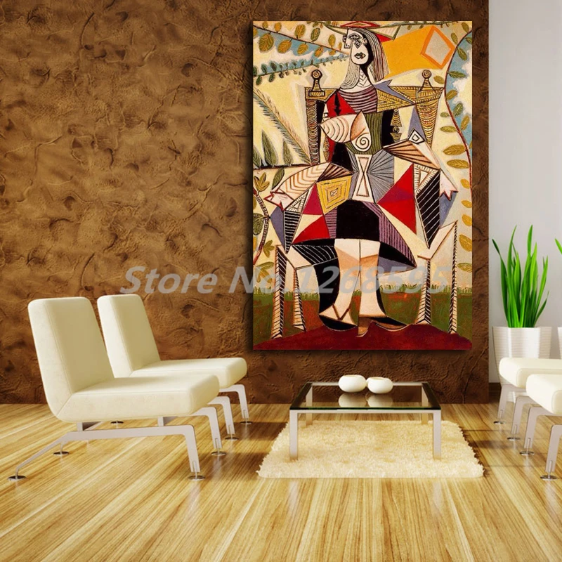 Seated Woman In Garden By Pablo Picasso Canvas Painting Print Bedroom Home Decor Modern Wall Art Oil Painting Poster Framework
Seated Woman In Garden By Pablo Picasso Canvas Painting Print Bedroom Home Decor Modern Wall Art Oil Painting Poster Framework