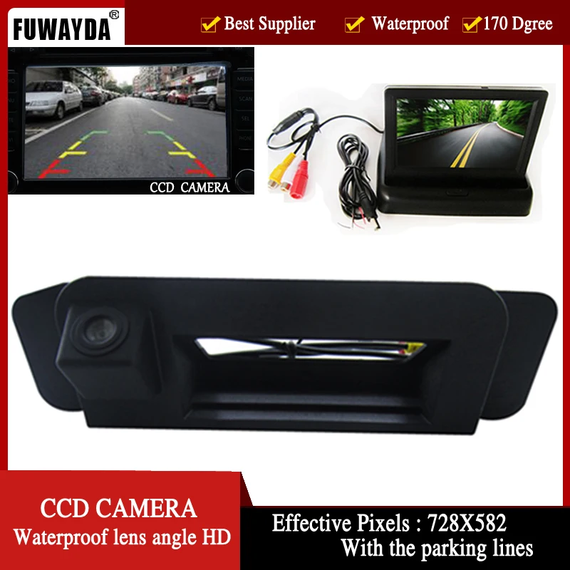 FUWAYDA for Mercedes-Benz C ClassW205 C180 C200 C280 C300 C350 C632014 trunk handle Car Auto Reverse CCD RearView Camera+monitor
FUWAYDA for Mercedes-Benz C ClassW205 C180 C200 C280 C300 C350 C632014 trunk handle Car Auto Reverse CCD RearView Camera+monitor