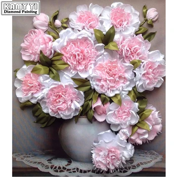 5D DIY Diamond Mosaic Embroidery Diamond Painting Full Square/Round Rhinestone Cross-stitch A Vase Of Peony Decor Home Gifts
5D DIY Diamond Mosaic Embroidery Diamond Painting Full Square/Round Rhinestone Cross-stitch A Vase Of Peony Decor Home Gifts