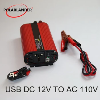 Polarlander Dual USB Car Inverter 12V/24V 110V/220V DC to AC Power Inverter Charger Vehicle Power Supply Switch 2000W
Polarlander Dual USB Car Inverter 12V/24V 110V/220V DC to AC Power Inverter Charger Vehicle Power Supply Switch 2000W