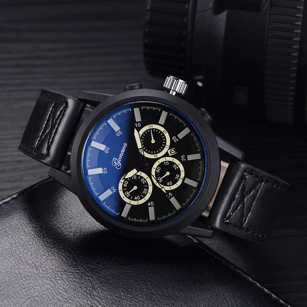 GONEWA Sport Watches For Men Quartz Analog Leather Strap 3ATM Date Sport Wristwatch Gift reloj deportivo
GONEWA Sport Watches For Men Quartz Analog Leather Strap 3ATM Date Sport Wristwatch Gift reloj deportivo