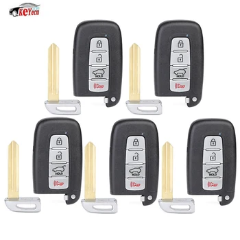 KEYECU 5 Pcs Replacement Remote Key 315MHz PCF7952 Chip 4 Button for Hyundai Elantra Genesis Coupe Kia Forte Soul - SY5HMFNA04
KEYECU 5 Pcs Replacement Remote Key 315MHz PCF7952 Chip 4 Button for Hyundai Elantra Genesis Coupe Kia Forte Soul - SY5HMFNA04