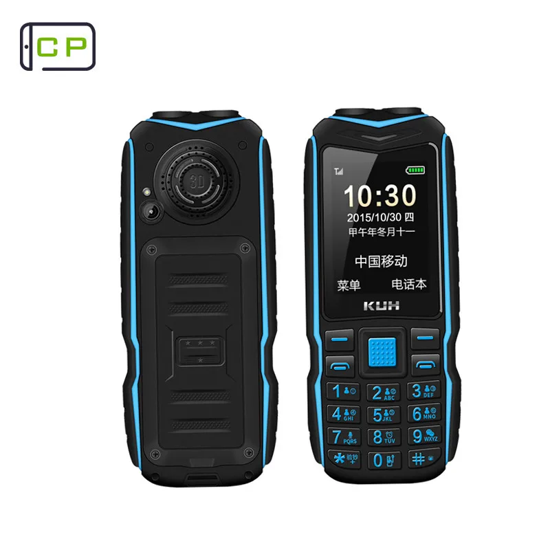 Original KUH T3 2.4 Inch Power Bank Phone Dual Sim Card Camera MP3 Dual Flashlight Rugged Shockproof Cheap push-button CellPhone
Original KUH T3 2.4 Inch Power Bank Phone Dual Sim Card Camera MP3 Dual Flashlight Rugged Shockproof Cheap push-button CellPhone