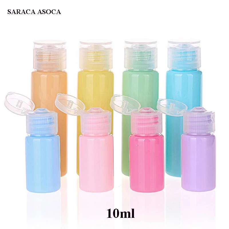 Wholesale Retail 10ml Mini Macaron Flip Plastic Bottles 100pcs/lot Small Travel Empty Refillable Bottle
Wholesale Retail 10ml Mini Macaron Flip Plastic Bottles 100pcs/lot Small Travel Empty Refillable Bottle