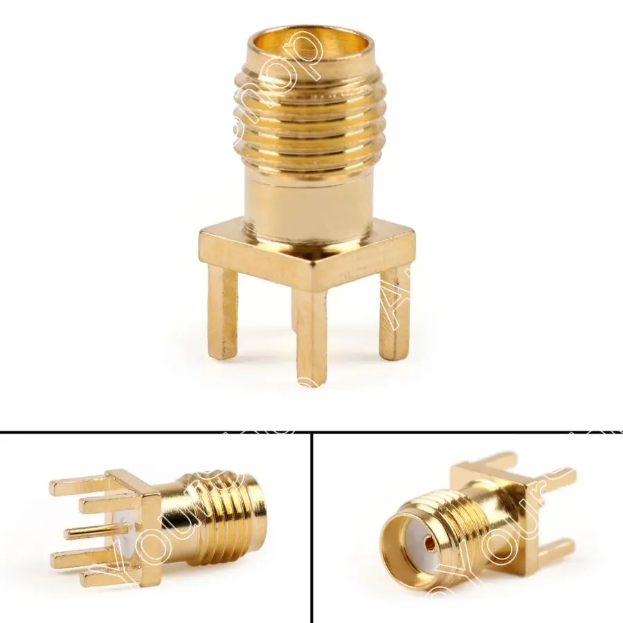 Areyourshop 10x 100x SMA Female Jack Solder PCB Board Mount Straight RF Connector Positive Feet
Areyourshop 10x 100x SMA Female Jack Solder PCB Board Mount Straight RF Connector Positive Feet