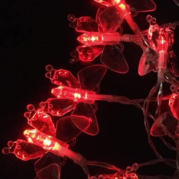 2018 30LED 3M RGB Colorful Butterfly LED Holiday Lights Wedding Party Decoration AA Battery Operated Novelty Decor. String Light
2018 30LED 3M RGB Colorful Butterfly LED Holiday Lights Wedding Party Decoration AA Battery Operated Novelty Decor. String Light