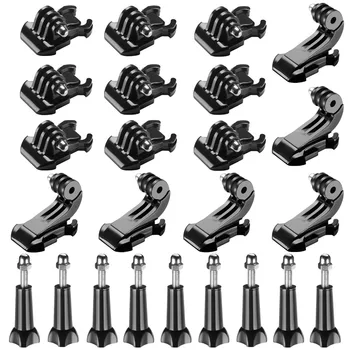 Neewer 24-in-1 Sports Action Camera Accessory Bundle Kit:Buckle Clip Base Mounts Surface J-Hook Buckle Long Screws with Cap
Neewer 24-in-1 Sports Action Camera Accessory Bundle Kit:Buckle Clip Base Mounts Surface J-Hook Buckle Long Screws with Cap