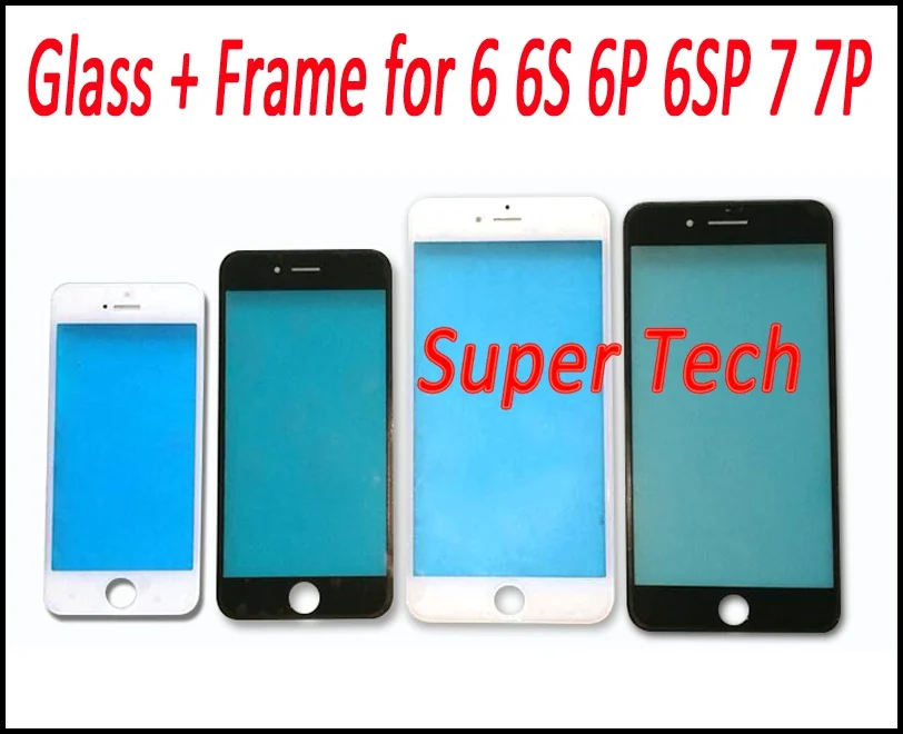 For iPhone 7 Plus Front Glass Outer Lens Touch Screen Cover With Frame Bezel Replacement Part for iPhone 6 6S 6 Plus 7 Free Ship
For iPhone 7 Plus Front Glass Outer Lens Touch Screen Cover With Frame Bezel Replacement Part for iPhone 6 6S 6 Plus 7 Free Ship