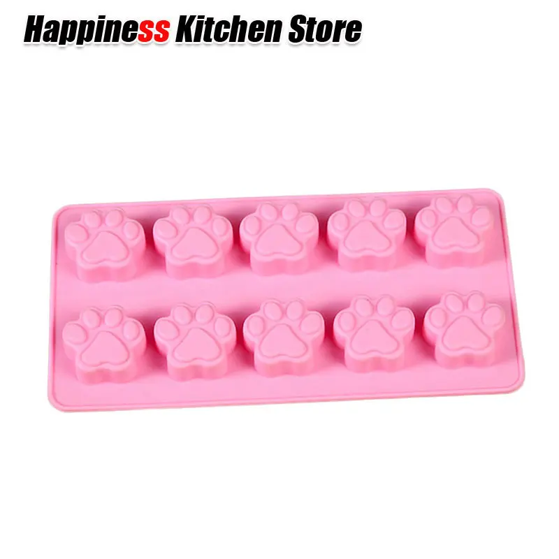 Non-stick Silicone Chocolate Molds Cookie Cat Dog Paw Print Animal Silicone Chocolate Ice Mold Sugar Craft Candy Cake
Non-stick Silicone Chocolate Molds Cookie Cat Dog Paw Print Animal Silicone Chocolate Ice Mold Sugar Craft Candy Cake