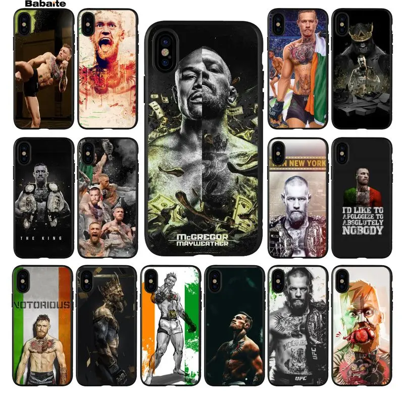 Babaite Conor Mcgregor Lovely Design Phone Accessories Case for iPhone 5 5S SE 6 6s 7 7plus 8 8Plus XRX XS MAX case cover
Babaite Conor Mcgregor Lovely Design Phone Accessories Case for iPhone 5 5S SE 6 6s 7 7plus 8 8Plus XRX XS MAX case cover