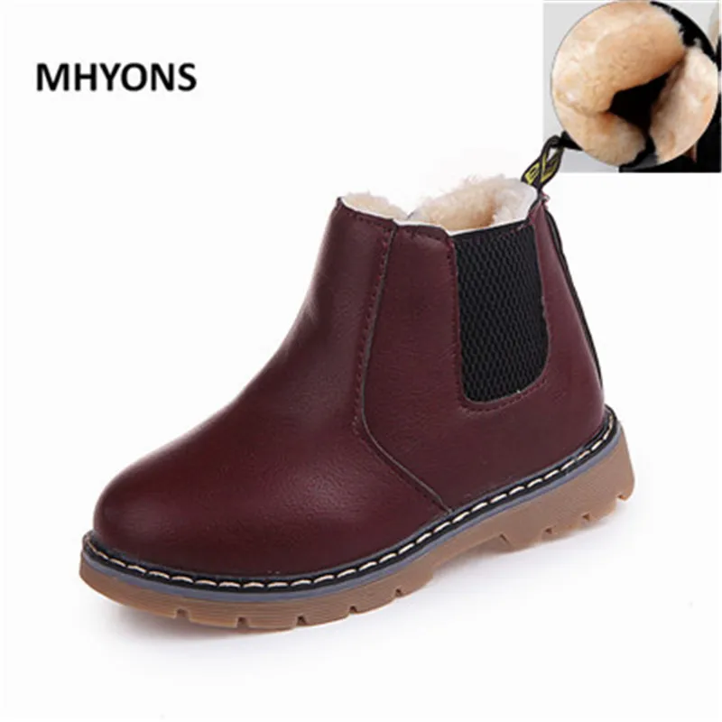 MHYONS 2018 Autumn Winter New Comfortable Retro Girls boots Leather Martin Boys Boots Kids Boots England Children Shoes ZX 532
MHYONS 2018 Autumn Winter New Comfortable Retro Girls boots Leather Martin Boys Boots Kids Boots England Children Shoes ZX 532