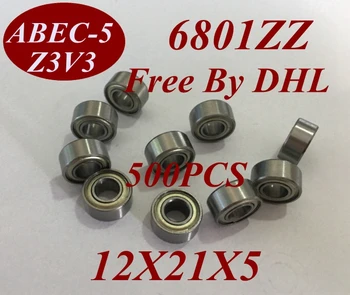 500Pcs 6801Z 6801ZZ 6801 ZZ 6801-Z 6801-ZZ 12X21X5 MM 12*21*5 MM Miniature roller shaft motor deep groove Ball Bearing tools
500Pcs 6801Z 6801ZZ 6801 ZZ 6801-Z 6801-ZZ 12X21X5 MM 12*21*5 MM Miniature roller shaft motor deep groove Ball Bearing tools