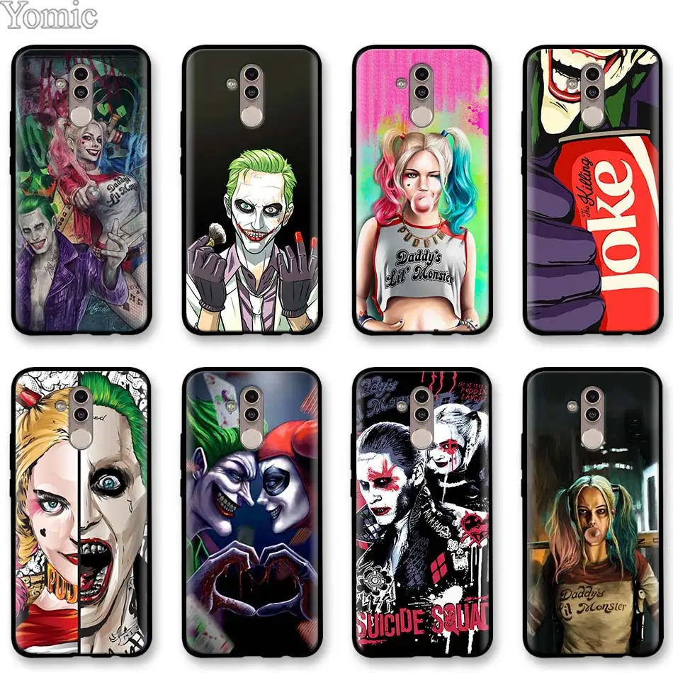 Harley Quinn Suicide Squad Joker Black Soft Case for Huawei Mate 10 20 Lite P20 P30 Pro P30 Lite Honor Y7 Y9 2019 Case Cover
Harley Quinn Suicide Squad Joker Black Soft Case for Huawei Mate 10 20 Lite P20 P30 Pro P30 Lite Honor Y7 Y9 2019 Case Cover