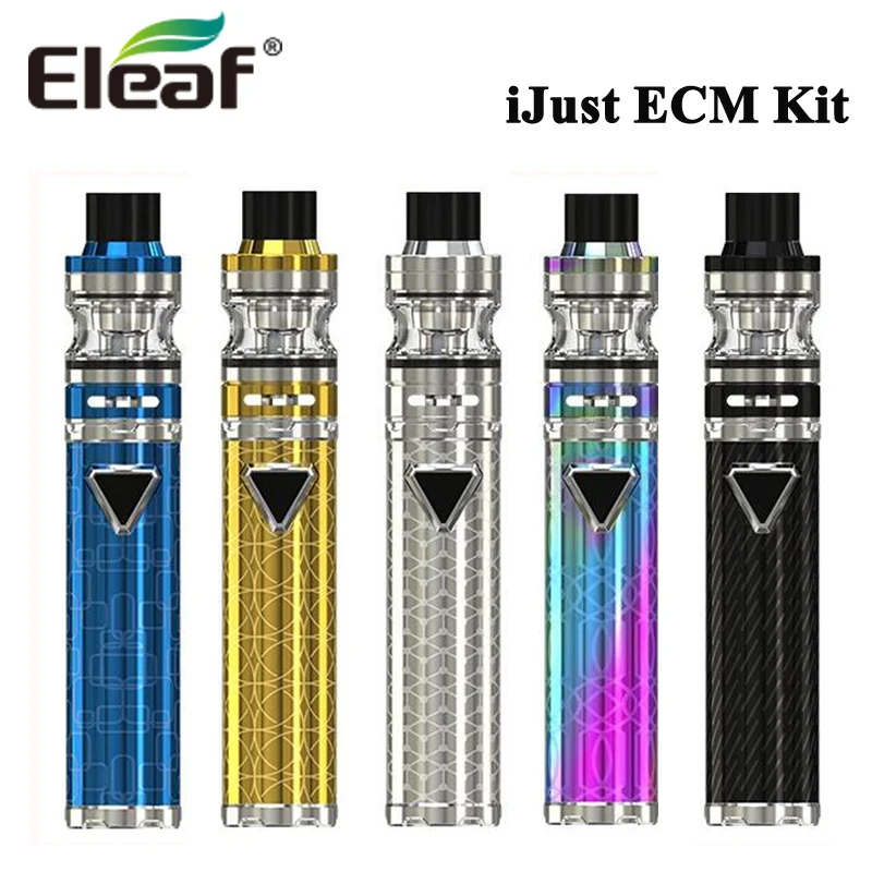 Original Eleaf iJust ECM kit 2ML 4ML ECM Tank Electronic Cigarette Vape Pen 3000mAh battery EC Mesh EC N M Coil VS Ijust 3 Vape
Original Eleaf iJust ECM kit 2ML 4ML ECM Tank Electronic Cigarette Vape Pen 3000mAh battery EC Mesh EC N M Coil VS Ijust 3 Vape