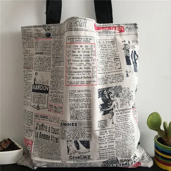 YILE Cotton Linen Eco Market Shopping Tote Shoulder Bag Print Illustration Newspaper 8417d
YILE Cotton Linen Eco Market Shopping Tote Shoulder Bag Print Illustration Newspaper 8417d