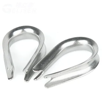 2PCS M10-M16 304 Stainless Steel Collar Boasted Chicken Heart Ring Triangle Ring Wire Rope Protection Ring Sheep Eye Wire Ring
2PCS M10-M16 304 Stainless Steel Collar Boasted Chicken Heart Ring Triangle Ring Wire Rope Protection Ring Sheep Eye Wire Ring