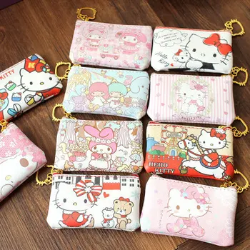 HelloKitty Melody cartoon cute coin purse bank bus card storage bag Gemini card package
HelloKitty Melody cartoon cute coin purse bank bus card storage bag Gemini card package