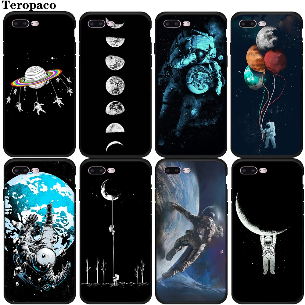 Stars Space Astronaut Earth Moon Black Soft Silicon Case Cover Capa For Apple iphone X XSMax XR 8 7 Plus 6 6S 6Plus 5 5S SE
Stars Space Astronaut Earth Moon Black Soft Silicon Case Cover Capa For Apple iphone X XSMax XR 8 7 Plus 6 6S 6Plus 5 5S SE