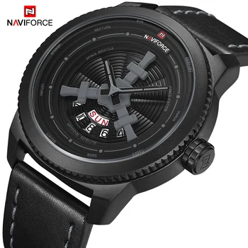 NAVIFORCE Men's Creative Fashion Watch Men Sport Waterproof Wristwatch Male Date Week Display Clock Watches Relogio Masculino
NAVIFORCE Men's Creative Fashion Watch Men Sport Waterproof Wristwatch Male Date Week Display Clock Watches Relogio Masculino