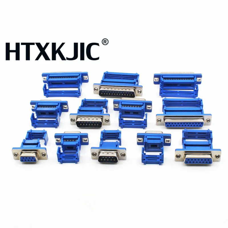 10pcs D-SUB DIDC 9 15 25 Pin DB9 DB15 DB25 Male Female Head line pressing type connector D SUB DIDC-9P 15P 25P Connector
10pcs D-SUB DIDC 9 15 25 Pin DB9 DB15 DB25 Male Female Head line pressing type connector D SUB DIDC-9P 15P 25P Connector