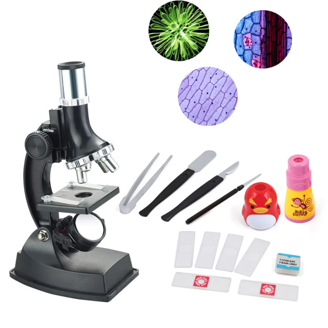 14pcs/set Microscope Kit Lab LED 900x Home School Science Educational Toy Gift Refined Biological Microscope For Kids Child
14pcs/set Microscope Kit Lab LED 900x Home School Science Educational Toy Gift Refined Biological Microscope For Kids Child
