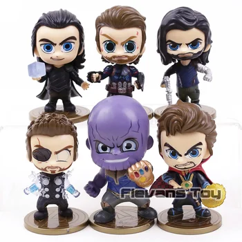 Marvel Avengers 3 Infinity War Thanos Thor Loki Captain America Doctor Strange Bucky Barnes Action Figures Toys 6pcs/set
Marvel Avengers 3 Infinity War Thanos Thor Loki Captain America Doctor Strange Bucky Barnes Action Figures Toys 6pcs/set