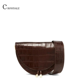 CROWDALE Shoulder Bags Crossbody bag New fashion women clothing half circle coverd PU leather trendy one shoulder shell bags
CROWDALE Shoulder Bags Crossbody bag New fashion women clothing half circle coverd PU leather trendy one shoulder shell bags