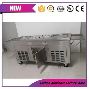 Delivery by sea 2+10 flat pan Thailand fried ice cream roll machine price for sale
Delivery by sea 2+10 flat pan Thailand fried ice cream roll machine price for sale