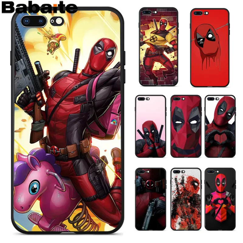 Babaite Marvel deed pool Deadpool Popular Unique Design Phone Cover for Apple iPhone8 7 6 6S Plus X XS MAX 5 5S SE XR Cellphones
Babaite Marvel deed pool Deadpool Popular Unique Design Phone Cover for Apple iPhone8 7 6 6S Plus X XS MAX 5 5S SE XR Cellphones