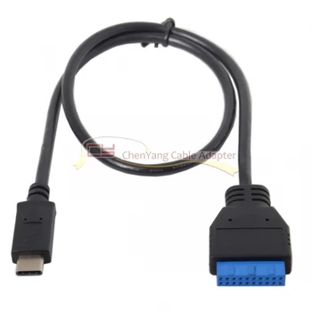 CY Single Port USB 3.1 Type-C USB-C Male to USB 3.0 Motherboard 19Pin 20Pin Header Cable
CY Single Port USB 3.1 Type-C USB-C Male to USB 3.0 Motherboard 19Pin 20Pin Header Cable