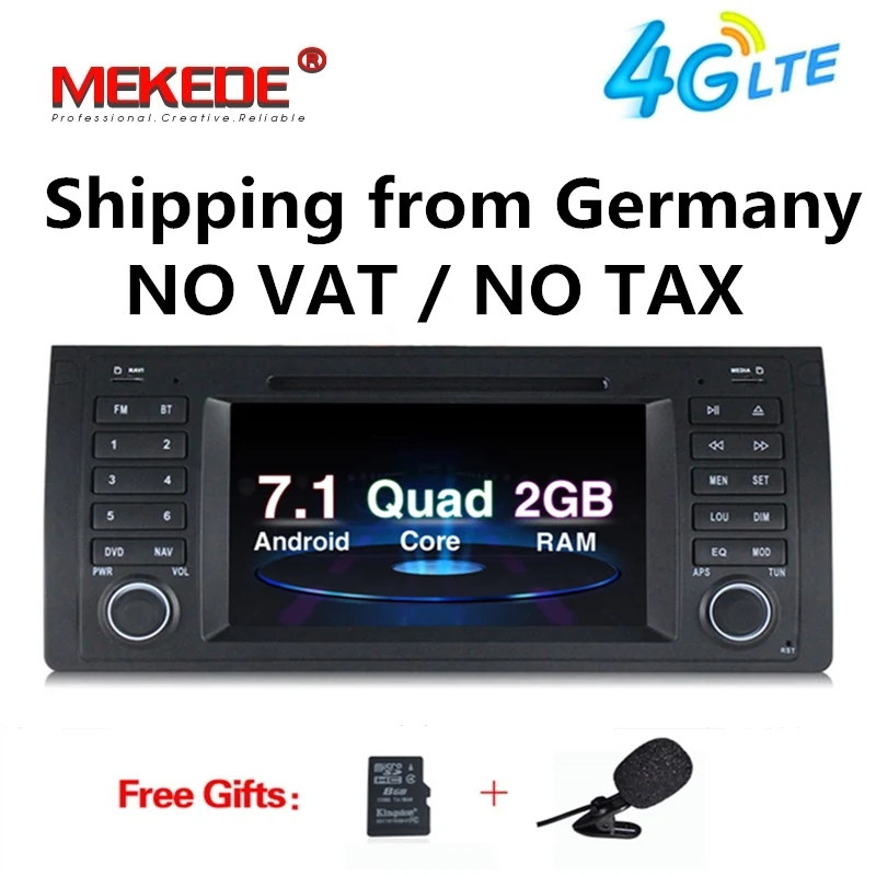 Android 7.1.1! Car DVD Multimedia player for BMW E53 X5 E39 5/M5 97-06 with GPS Navigation radio audio BT RDS Canbus 4G WIFI E39
Android 7.1.1! Car DVD Multimedia player for BMW E53 X5 E39 5/M5 97-06 with GPS Navigation radio audio BT RDS Canbus 4G WIFI E39