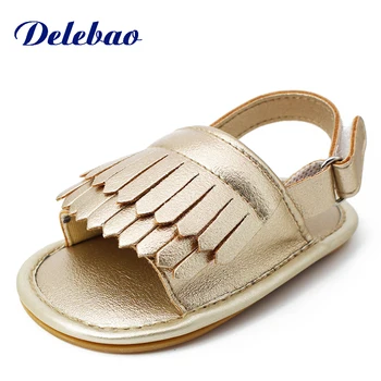 Delebao 5 Colors Multi-layer Fringe Baby Shoes Hook & Loop Hook & Loop Sole Infant Toddler Baby Girl Sandals For 0-18 Month
Delebao 5 Colors Multi-layer Fringe Baby Shoes Hook & Loop Hook & Loop Sole Infant Toddler Baby Girl Sandals For 0-18 Month