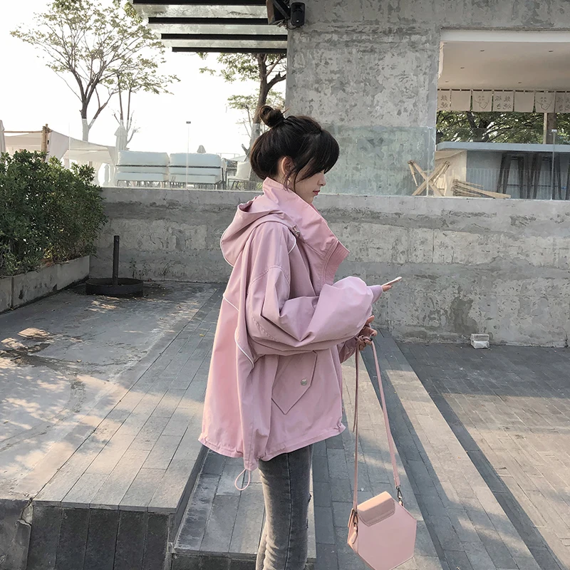 Mishow 2019 Spring Loose Female Casual Jacket Coat Women Harajuku Pink Baggy Jacket MX19A6706
Mishow 2019 Spring Loose Female Casual Jacket Coat Women Harajuku Pink Baggy Jacket MX19A6706