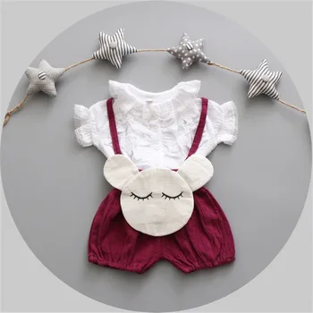 Baby Girl's Short Sleeve White Flowers Side Tops Shirts+Red Cartoon PP Shorts 2PCS Clothing Sets Casual Baby Girl Summer Sets
Baby Girl's Short Sleeve White Flowers Side Tops Shirts+Red Cartoon PP Shorts 2PCS Clothing Sets Casual Baby Girl Summer Sets