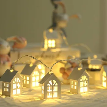 1.5M 10LED Christmas Wooden Ornaments Fairy Light Garland LED String Wedding Party New Year Christmas Decoration For Home Garden
1.5M 10LED Christmas Wooden Ornaments Fairy Light Garland LED String Wedding Party New Year Christmas Decoration For Home Garden